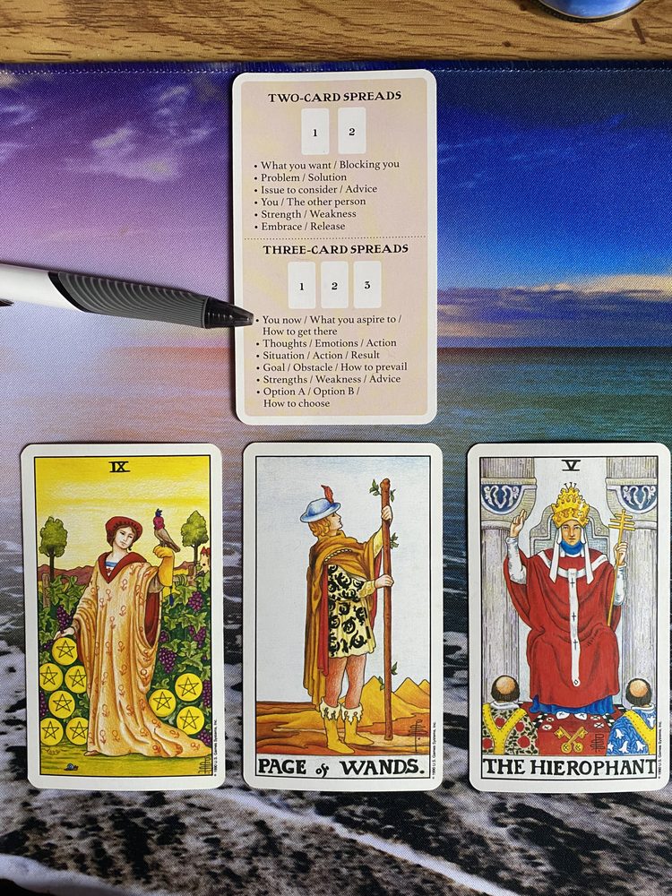 Learn to read Tarot
